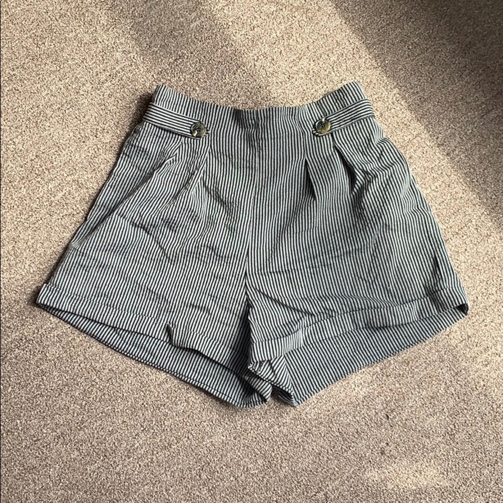 High waisted shorts